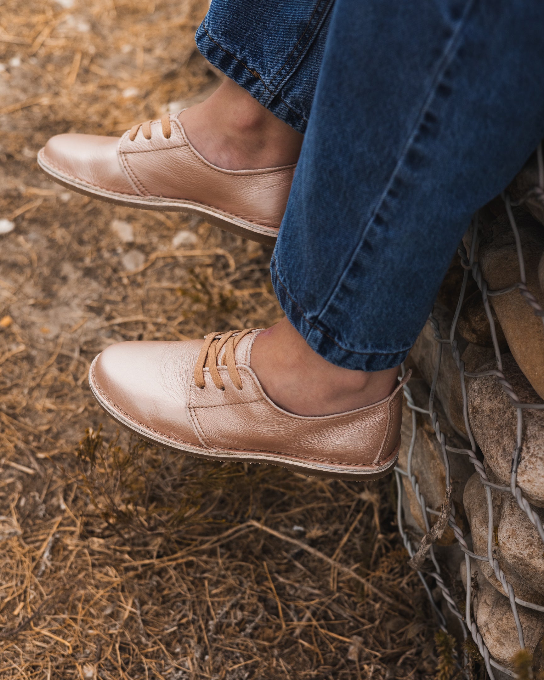 Metallic Rose Ladies Vellie Shoe