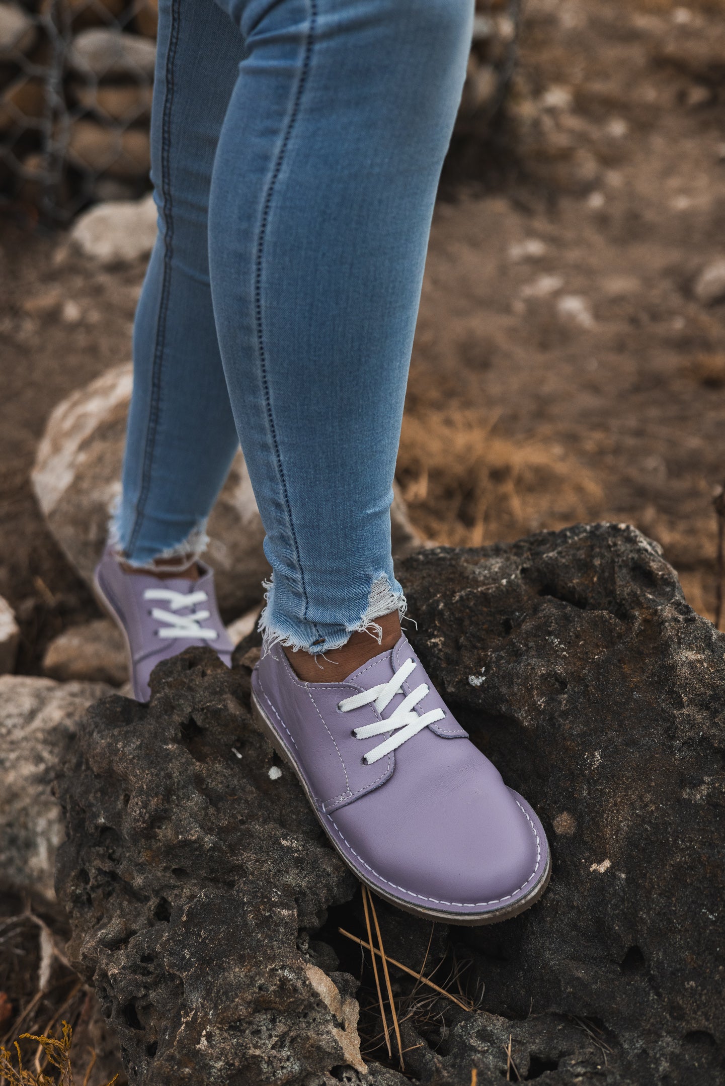 Lilac Ladies Vellie Shoe