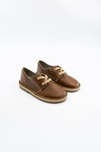Brown Kids Vellie Shoe