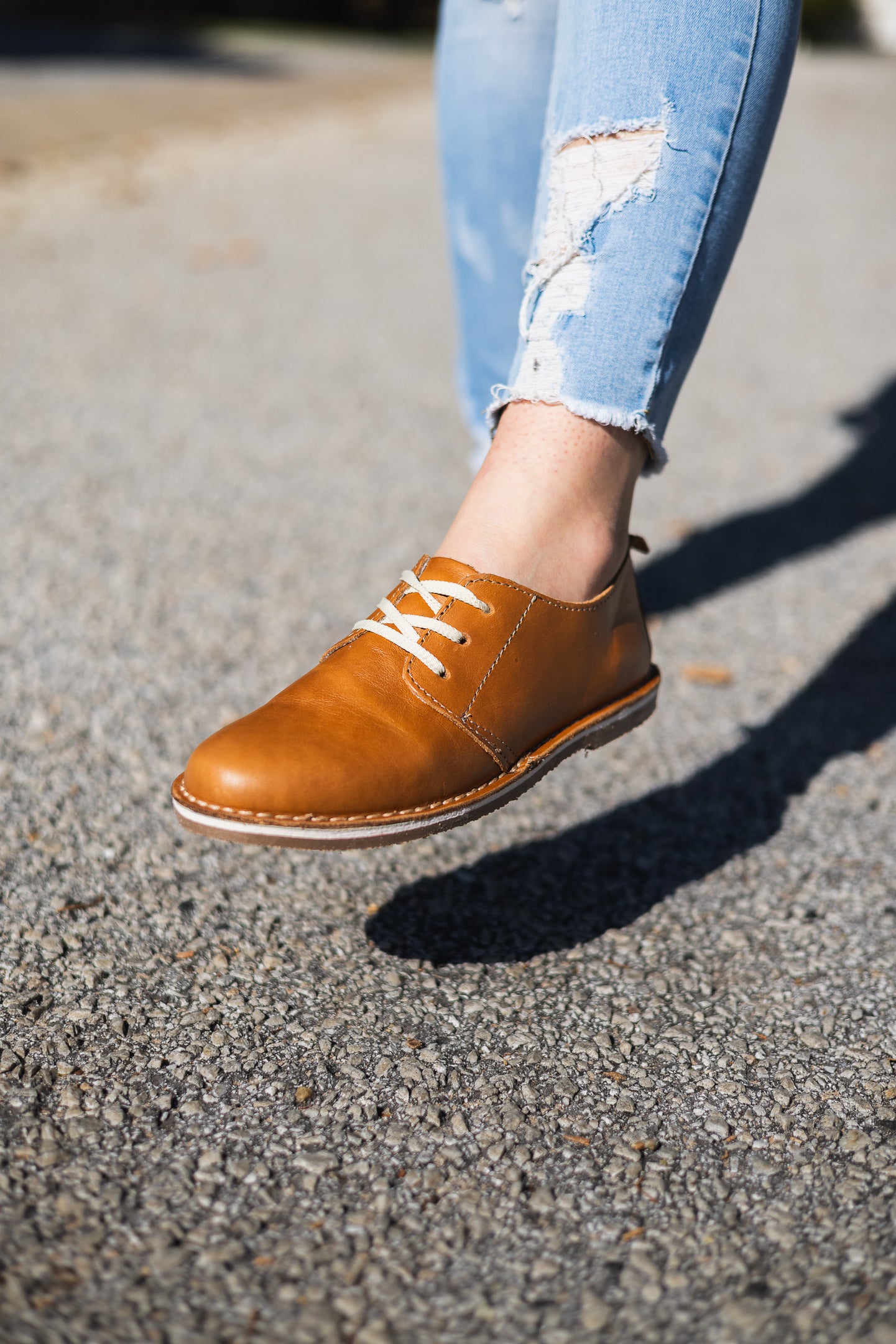 Toffee Tan Ladies Vellie Shoe