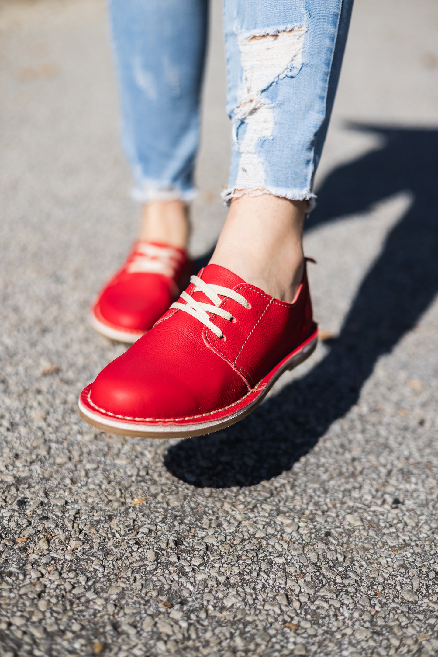 Red Ladies Vellie Shoe