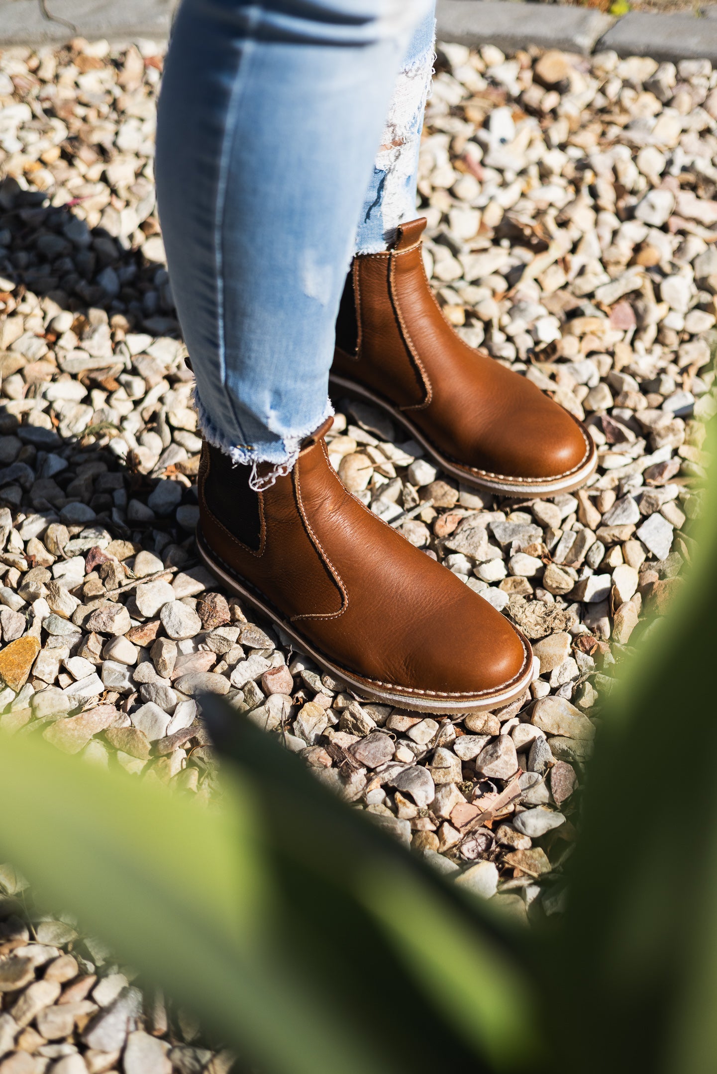 Soft Brown Ladies Vellie Chelsea Boot