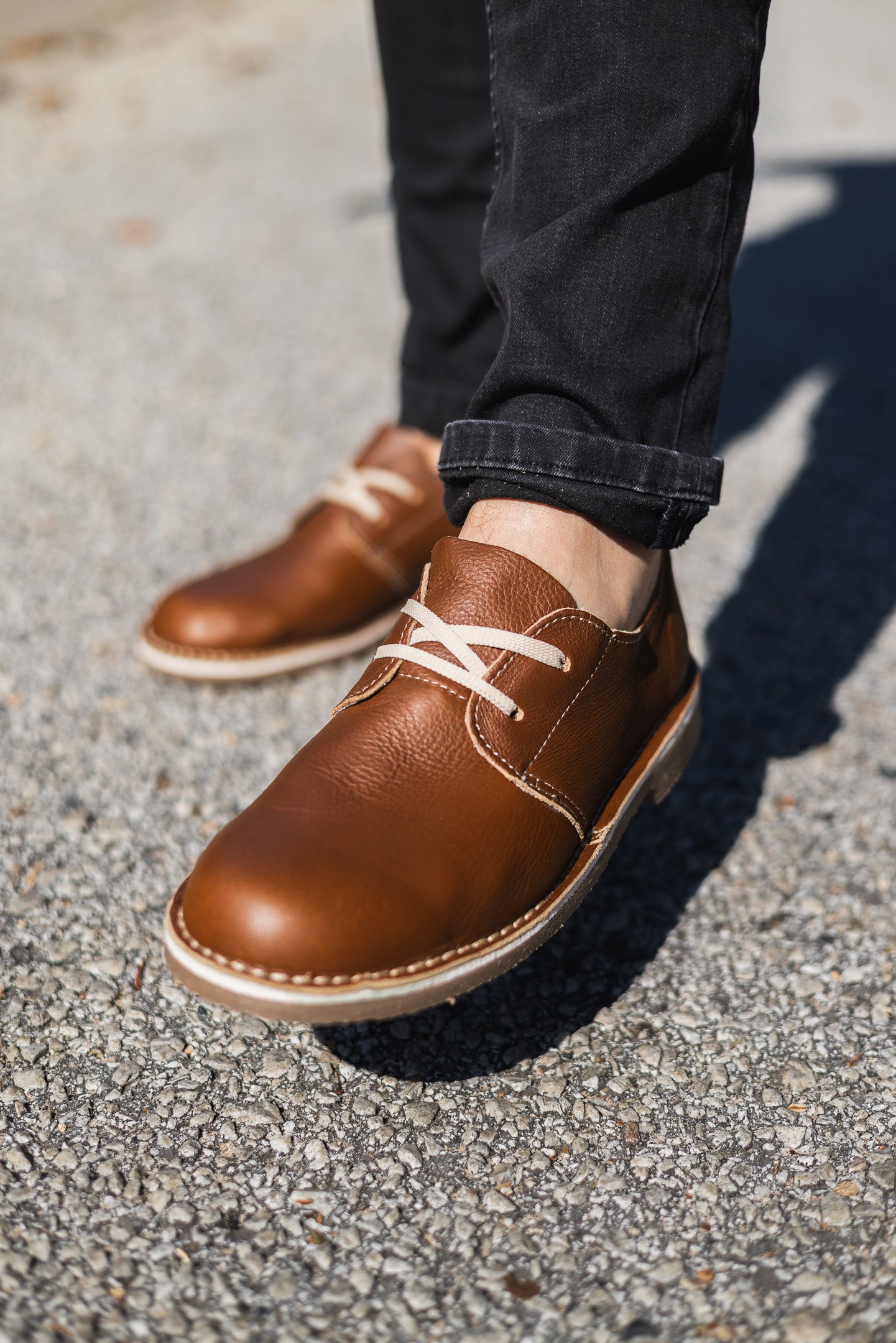 Soft Brown Mens Vellie Shoe