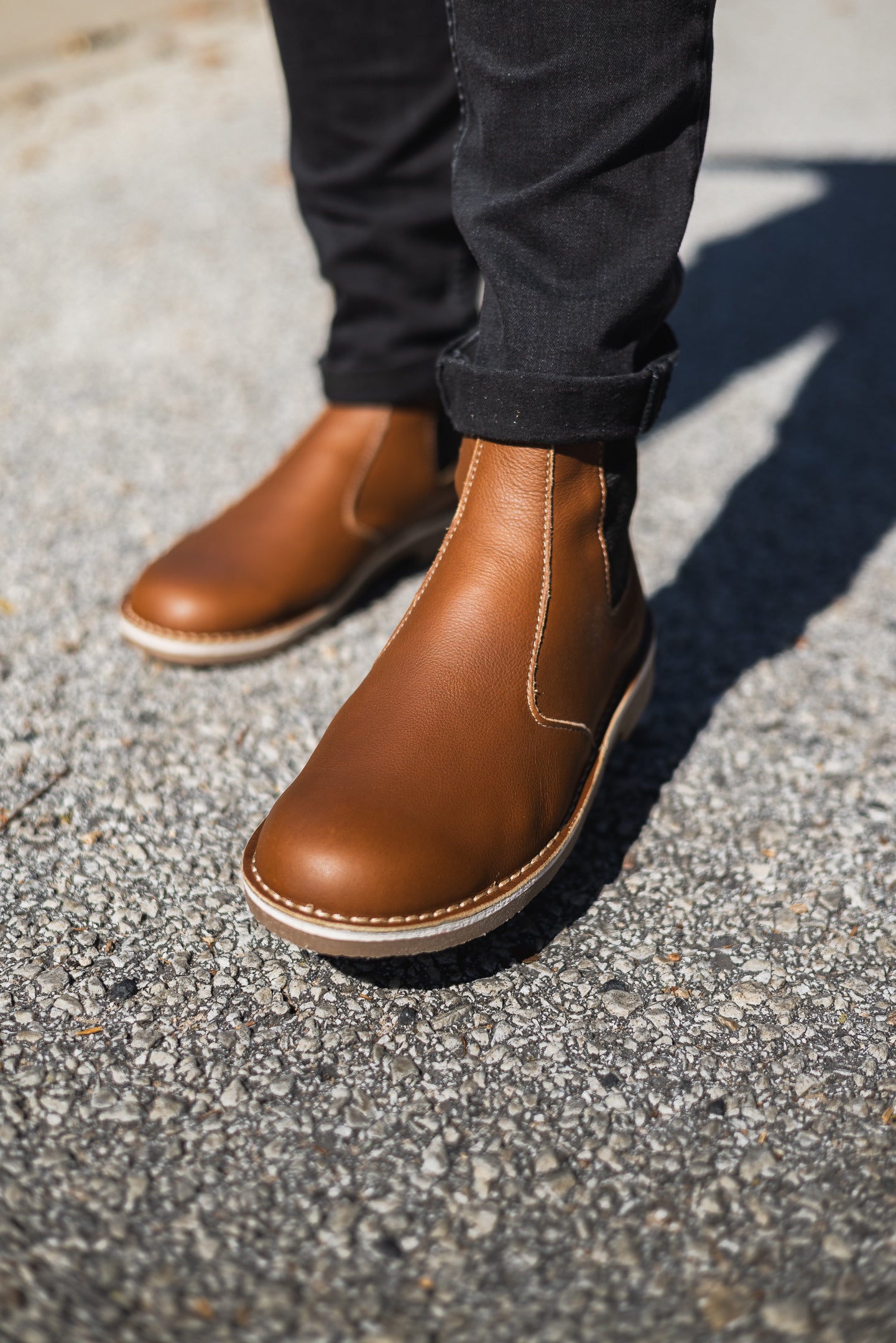 Soft Brown Mens Vellie Chelsea Boot